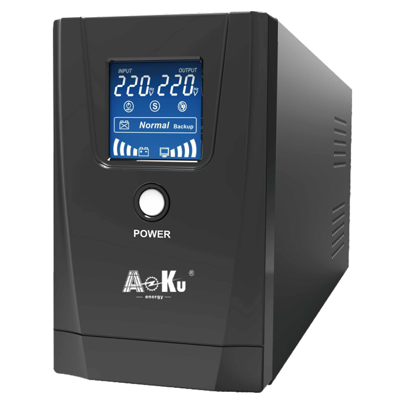AoKu AKLS-B Series Automatic Bivolt Line Interactive Pure Sine Wave UPS (1KVA - 3KVA | 120V / 220V Auto Sensing | AKLS-B-1K / 1.5K / 2K / 3K)